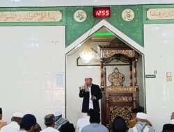 Kakan Kemenhaj Pangkep Sosialisasikan Perhajian di Hadapan Jamaah Salat Jumat