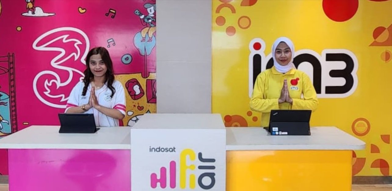 Indosat Hadirkan Gerai IM3, 3, dan HiFi dengan Konsep Terpadu