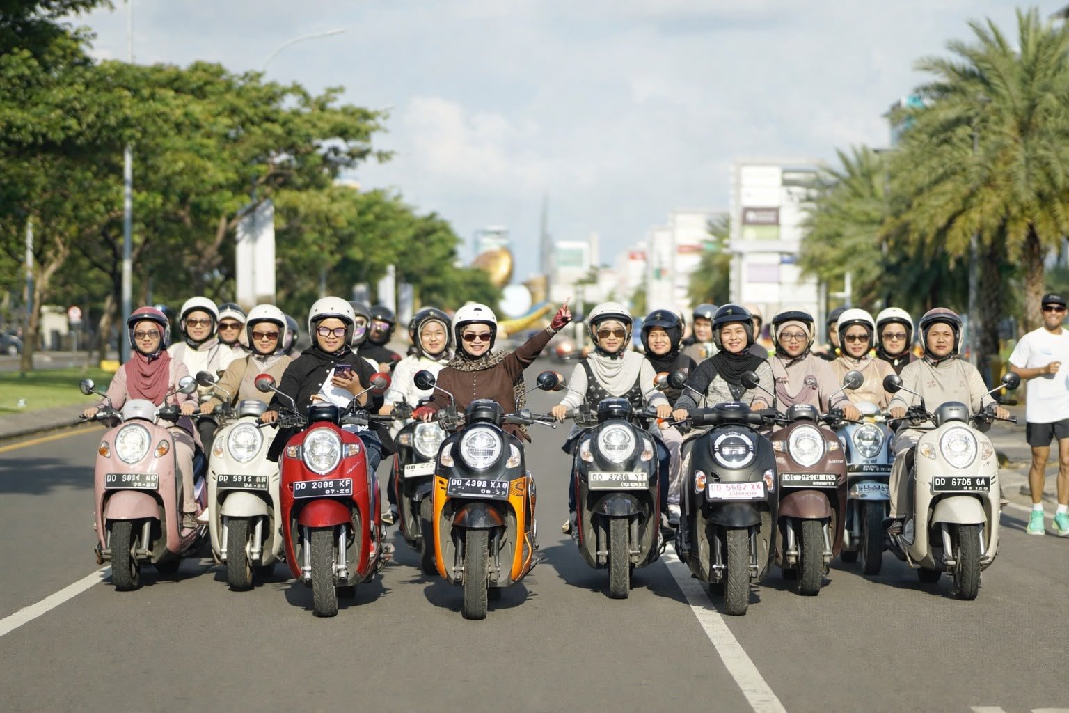 Cuaca Panas Bisa Picu Penurunan Konsentrasi, Asmo Sulsel Ajak Pengendara Lebih Waspada