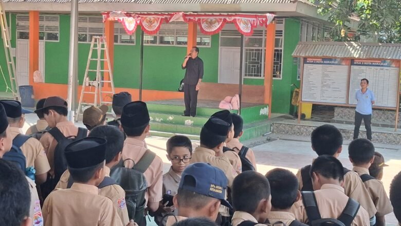 Semarakkan Kemerdekaan RI, MTsN 2 Makassar Siap Gerak Jalan Kebangsaan Cinta Tanah Air