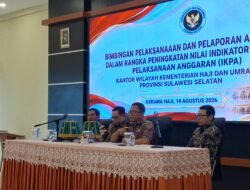 Kemenhaj Sulsel Gelar Bimbingan Pelaporan Anggaran untuk Tingkatkan Nilai IKPA