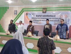 Sambut Musim Haji 1448 H/ 2027 M, Kemenhaj Kota Makassar Rakor Persiapan Istithaah Kesehatan Haji 