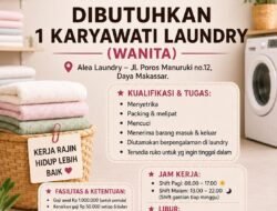 Kesempatan Bergabung dengan Alea Laundry Makassar
