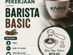 Dibutuhkan Barista Basic