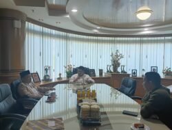 Kepala Kemenhaj Pangkep Silaturahmi dengan Dirut PT Semen Tonasa