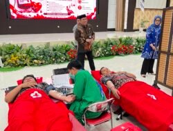 Semarakkan HUT RI, Kemenhaj Sulsel Gelar Donor Darah, PMI Beri Apresiasi