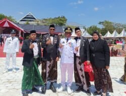 Kakan Kemenhaj Sidrap Hadiri Upacara Peringatan Detik-detik Proklamasi Kemerdekaan RI ke-81