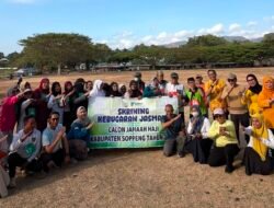 Sinergi Kemenhaj dan Dinkes Soppeng Gelar Skrining Kebugaran Jasmani Calon Jemaah Haji di Kawasan Wisata Ompo
