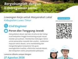 PT Vale Indonesia Buka Lowongan Kerja Civil Engineer