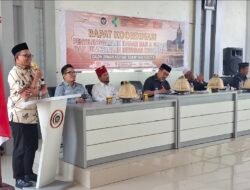 Hadiri Rakor Istithaah Kesehatan Kemenhaj Sidrap, Kakanwil Tegaskan Pentingnya Kolaborasi Lintas Sektor 