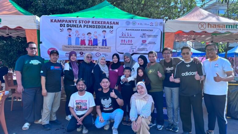 Semarak HUT RI ke-81 di CFD Boulevard, DPP ICATT Kampanyekan Stop Kekerasan di Dunia Pendidikan