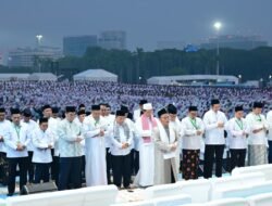 100.000 Jemaah Hadiri Zikir dan Doa Kebangsaan di Monas
