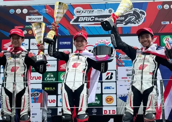 “Double Winner”, Abimanyu Melesat Kibarkan Merah Putih Dua Kali di Thailand