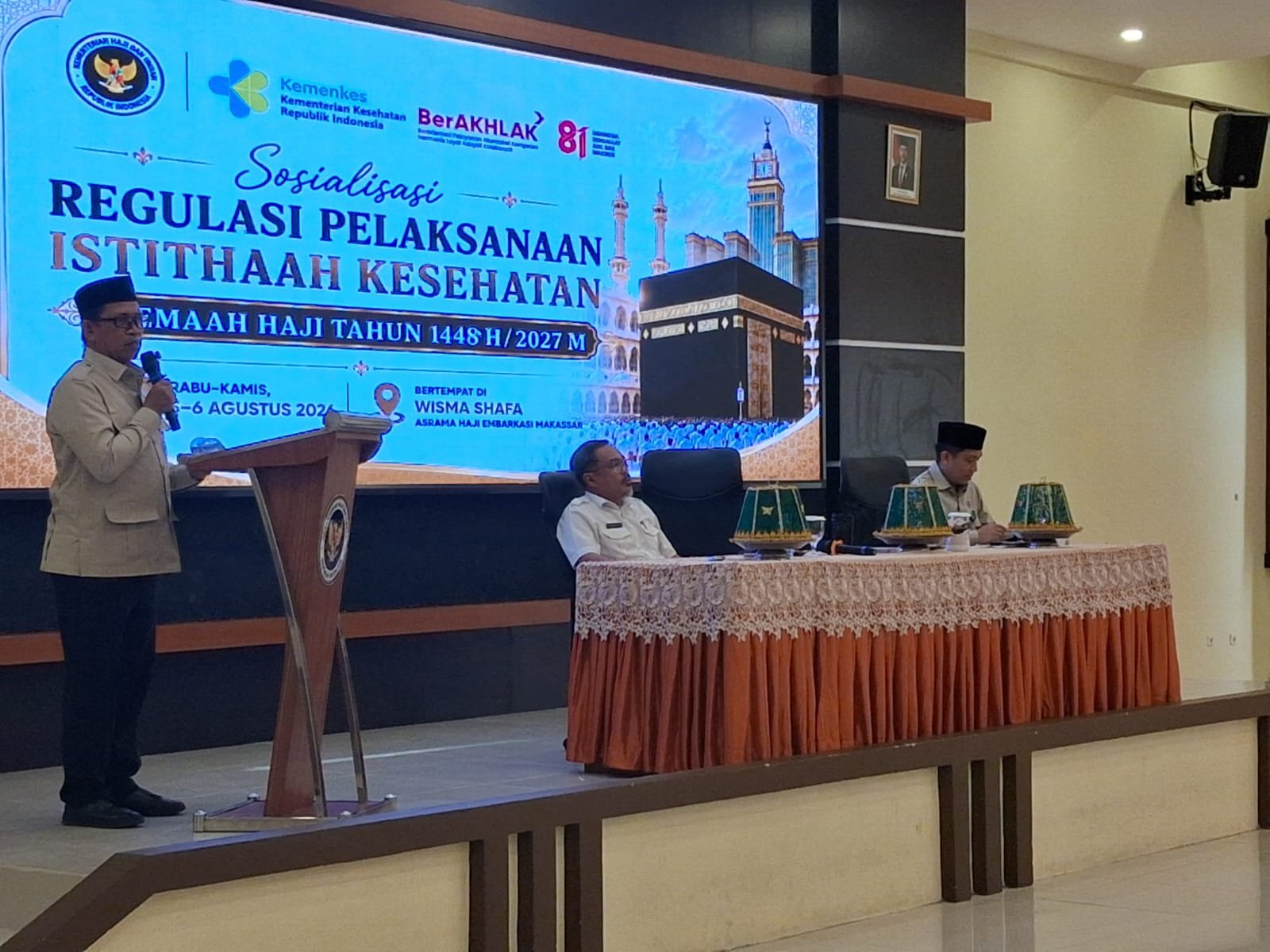 Tegaskan Istitha’ah Kesehatan, Ikbal Ismail: Pemeriksaan Jemaah Haji Wajib Sesuai SOP