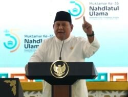 Prabowo Resmi Buka Muktamar Ke-35 NU, Singgung Keterlibatan NU dalam Perjuangan Kemerdekaan Indonesia 