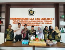 Kemenhaj Pangkep Peringati Hari Khidmat Haji ke-1 Secara Sederhana