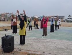 Jaga Bugar Menjelang 2027, Jemaah Haji Panca Rijang Sidrap Rutin Olahraga Tiap Akhir Pekan