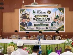 Kakan Kemenhaj Soppeng Dampingi Kakanwil Kemenhaj Sulsel Buka Manasik Haji KBIHU Al-Ifadah